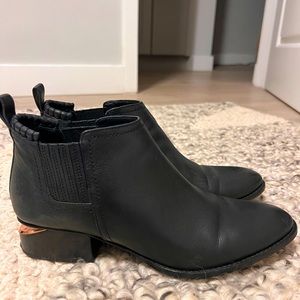 Alexander Wang Leather Chelsea Boots